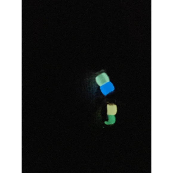 Alien on a Trip Choker Necklace with Glow in the Dark Beads - Picture 13 of 14